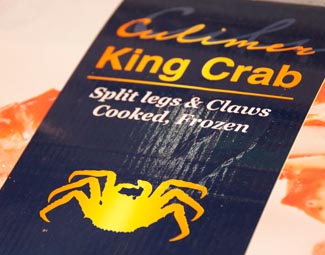 King crab Culimer brand