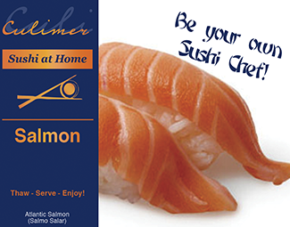 Seafood Expo Global 2014 Brussels Salmon Sushi @ Home