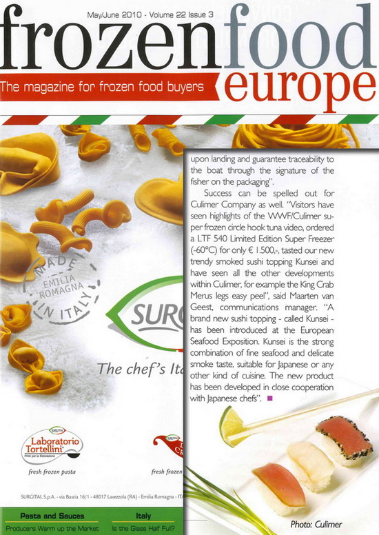 Article Frozen Food Europe